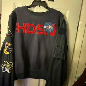 Hudson Nasa style outerwear cotton jacket size XXXL